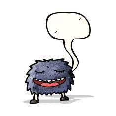 cartoon furry monster N4