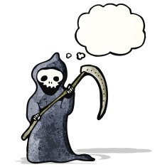 cartoon death with scythe N3