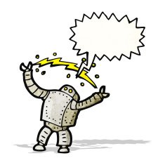 cartoon robot talking N3