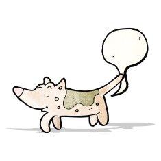 farting dog cartoon