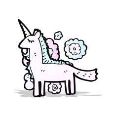Cartoon Unicorn N19