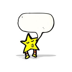 singing star cartoon