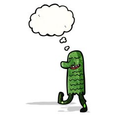 green monster with thought bubble N2