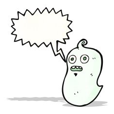 cartoon little ghost N6