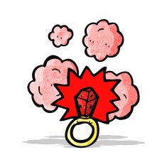 cartoon magic ring N11