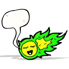 Cartoon Meteor N4