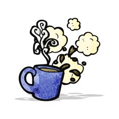 Steaming Hot Coffee N3