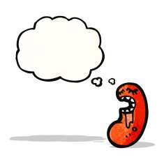 Baked Bean Cartoon Character N7