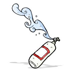 fire extinguisher cartoon