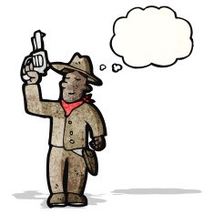Cartoon Cowboy N18
