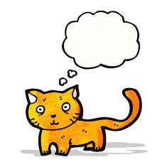 Cartoon Cat N163