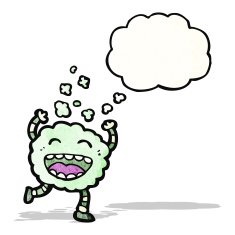 cartoon cloud monster N15