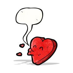 Cartoon Love Heart N19