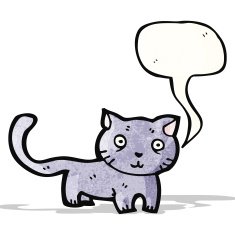Cartoon Cat N165