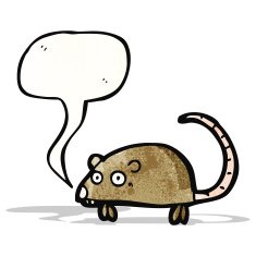 cartoon squeaking mouse N6