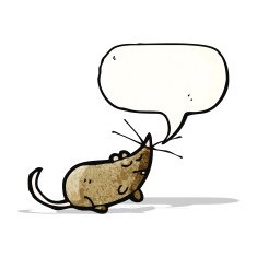 cartoon squeaking mouse N7