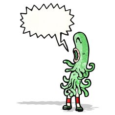 cartoon talking alien N5