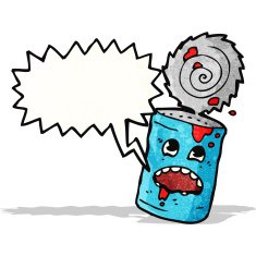 crazy food can cartoon N2