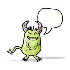 cartoon little devil N56