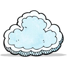 cartoon cloud symbol N8