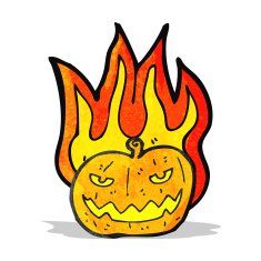 Cartoon Pumpkin N42
