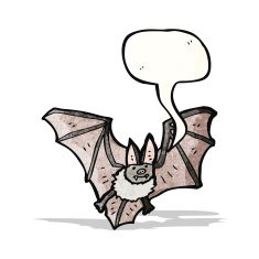 cartoon vampire bat N9