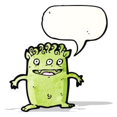 Cartoon Alien N81