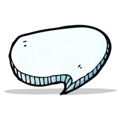 Cartoon Speech Bubble N20