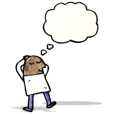 relaxed man cartoon