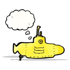 Yellow Submarine Cartoon N2