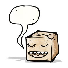 talking mail package cartoon N2
