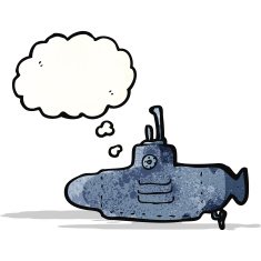 Cartoon Submarine N10