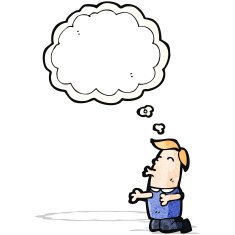 cartoon man on knees N2