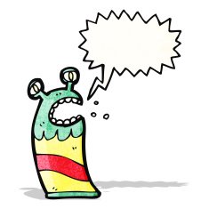 cartoon crazy monster N25