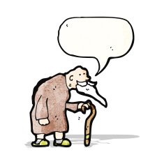 cartoon old woman N5