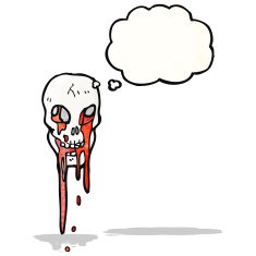 Cartoon Skull N36