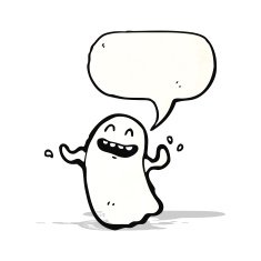 dancing ghost cartoon N3