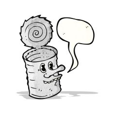 cartoon food can N3