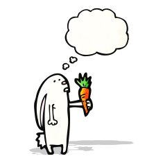 cartoon white rabbit N7