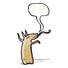 Cartoon Aardvark N3