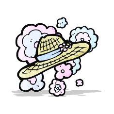 cartoon summer hat N3