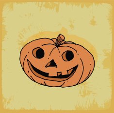 halloween cartoon pumpkin N4