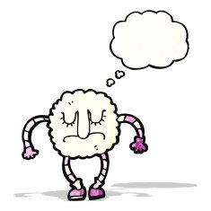 cartoon cloud monster N16