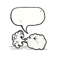 cloud with speech bubble cartoon N3