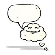 cartoon happy cloud N3