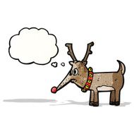 Cartoon Reindeer N45