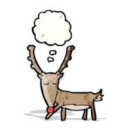 Cartoon Reindeer N46