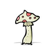 cartoon toadstool N17