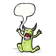 imp with speech bubble