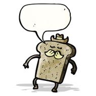 toast cartoon character N2
